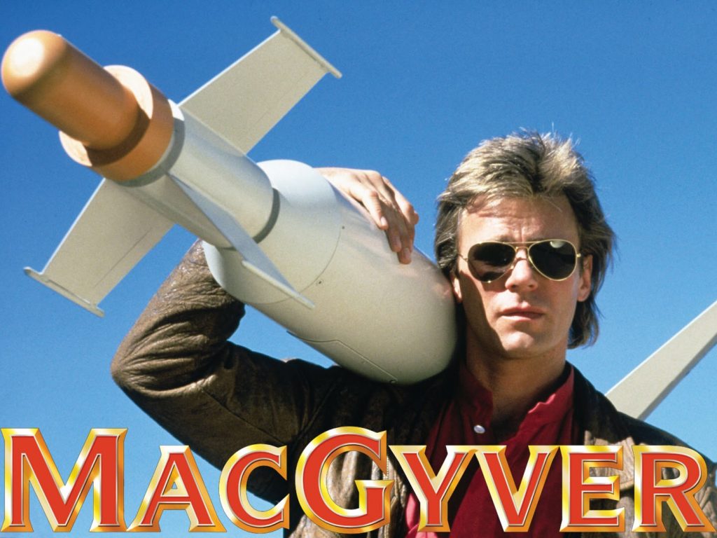 MacGyver con "Betsy" il suo missilino domestico